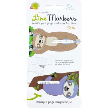 Záložky do knihy - lenochod