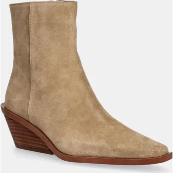 Dámské kozačky Semišové boty MICHAEL Michael Kors Nash 40T5NSME5S.222 béžová 01X, EUR 38