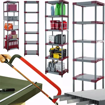 regál Plastový skladový regál 180 x 80 x 46 cm