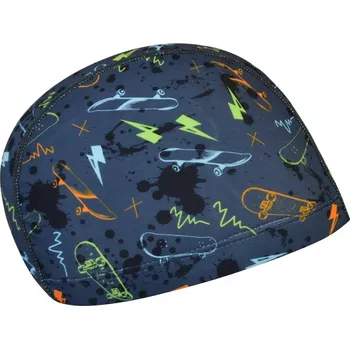 Čepice Látková koupací čepice s potiskem RAS - Skate