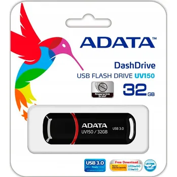 USB flash disk Flash disk ADATA UV150 32 GB USB 3.0 černý