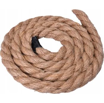 Lany LANO JUTOWA EKOLOGICKÉ SILNÉ LANO PŘÍRODNÍ NÁMOŘNICKÁ ŠŇŮRA 20 MM JUTA 1 M