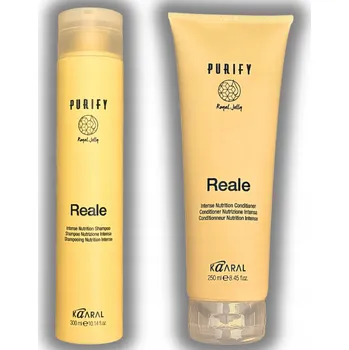 Šampon ZESTAW KAARAL REALE Nawilżania i Regeneracja vlasů Šampon + kondicionér 550 ml