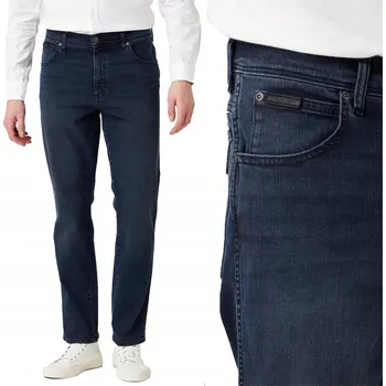 Pánské džíny Wrangler Texas Slim pánské džíny se zúženými nohavicemi, velikost 33/32