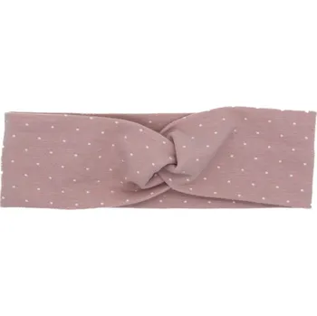 Čelenka Dětská čelenka růžový puntík 0-6m