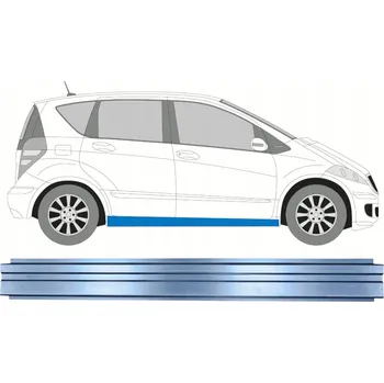 Prah karosérie Opravný plech prahu vnitřní pro Mercedes A-Class W169 2004-2012