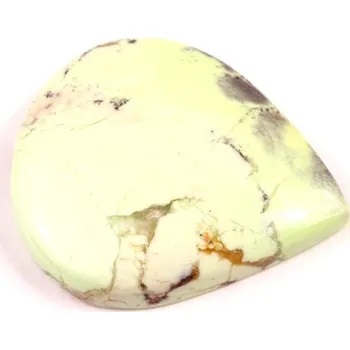 Sběratelství Kabošon Citronový Chrysopras č.6689 (34x29x7mm)