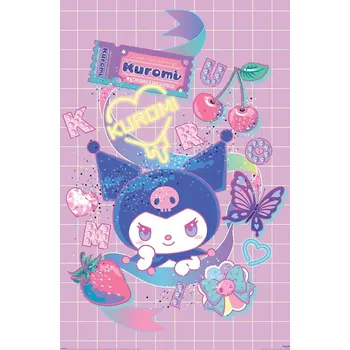 Plakát Plakát, Obraz - Sanrio - Kuromi Mood