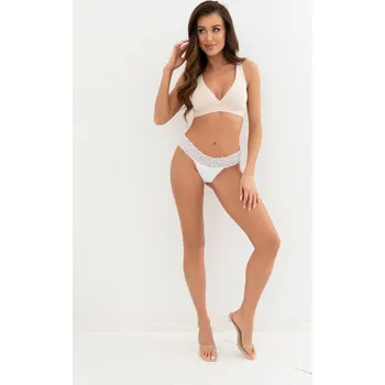 Kalhotky Kalhotky tanga JAMAJKA bílá, velikost L