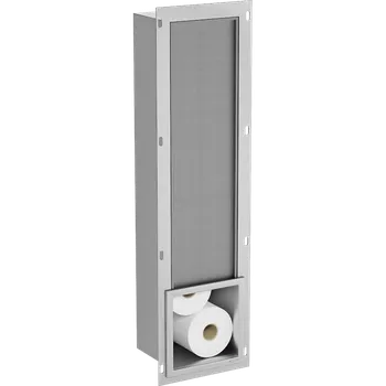 Mexen X-Wall-B držák na toaletní papír, inox - 1915 Držák na toaletní papír