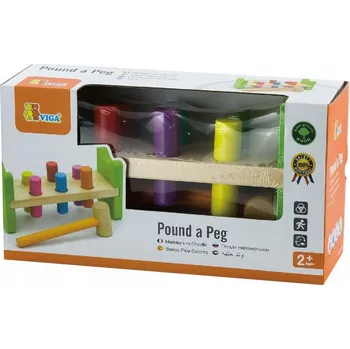 Dřevěná hračka Viga 50827vg Zatloukačka