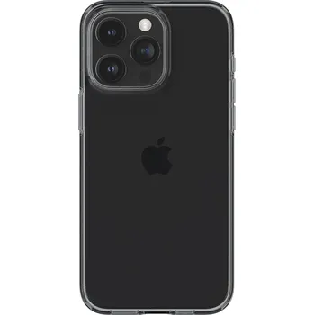 Pouzdro na mobilní telefon Flexibilní kryt Spigen Crystal Flex pro iPhone 15 Pro Max - Šedá