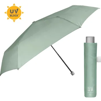 Skládací deštník s UV filtrem Perletti Time / Verde Pastello, 26409