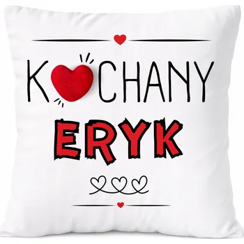 Polštář Dárek Polštář pro Adama, syna, dítě s potiskem