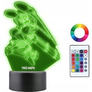 Lampička Plexido vícebarevná Noční lampa