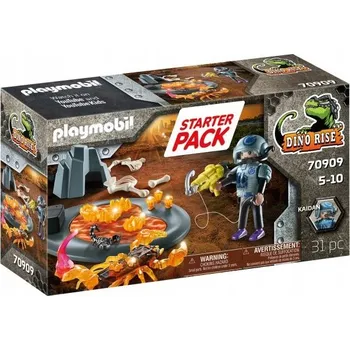 Stavebnice Playmobil Playmobil Startovací sada Boj s ohnivým škorpionem 70909