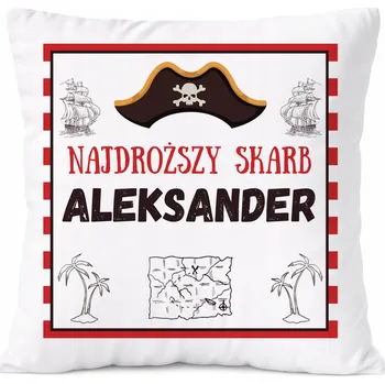 Polštář Dárek Polštář pro Alexandra, syna dítěte s potiskem