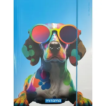 Desky s gumičkou "Animal", pes, MITAMA 62730-90084