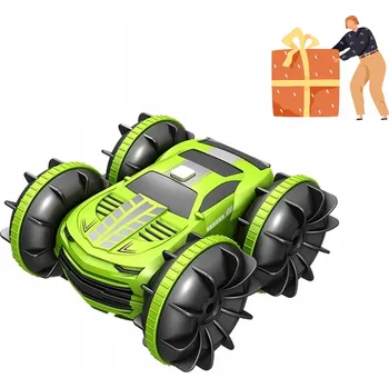 Obraz DÁLKOVĚ OVLÁDANÉ AUTO RC OBOJŽIVELNÉ 4X4, 360° OTOČKY, PLOVOUCÍ PRO DĚTI