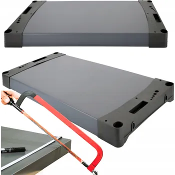 Dílenský regál Plastový skladový regál 5 x 50 x 46 cm