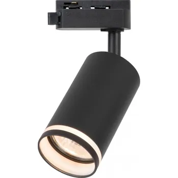 Bodové svítidlo Svítidlo na lištu Pipe Ring Track Černé 1xGU10