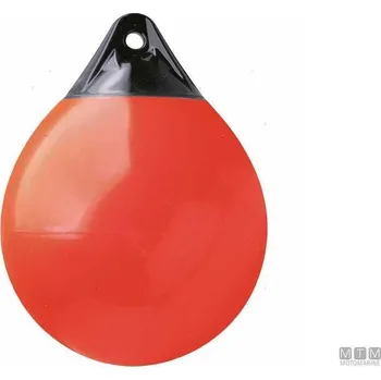 Člun Kulatý fendr Polyform série A oranžový s modrými konci - A2 průměr 39 cm délka 49 cm