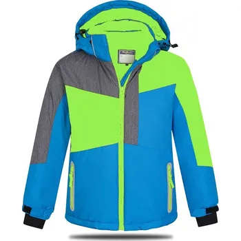 CHLAPECKÁ ZIMNÍ BUNDA PB3888T-VELIKOSTI 98-128 Velikost: 104, Barva: Tyrkys