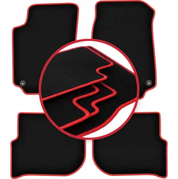 autokoberec Velurové autokoberce Wielganizator, sada 4 kusů