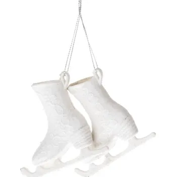 Vánoční dekorace Casa de Engel Plastové závěsné brusle - sada 2ks