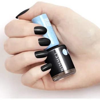 Lak na nehty Rimmel Kind & Free lak na nehty 8 ml Černý