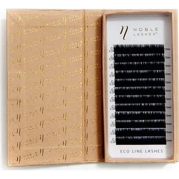 Umělé řasy Řasy Noble Lashes Eco Volume Lashes C 0,07 12 mm