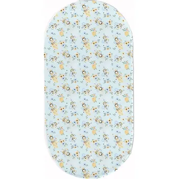 Prostěradlo PROSTĚRADLO DO KORBIČKY KOČÁRKU KOLÉBKY 38x80 cm BAVLNA 100% POLSKÝ VÝROBEK