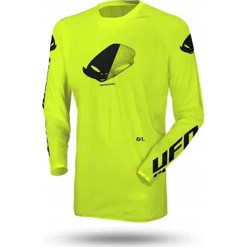 Moto bunda UFO 2024/09 SLIM TRIČKO RADIAL CROSS ŽLUTÁ FLUO VELIKOST L - KOLEKCE