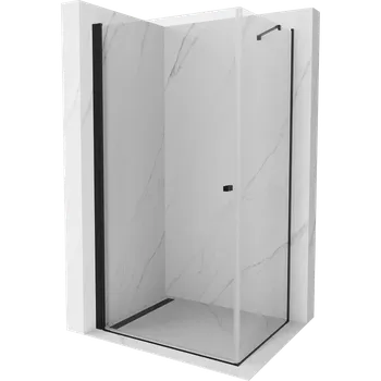 Mexen Pretoria sprchová kabina otevírací 100 x 90 cm, transparentní, černá - 852-100-090-70-00 Sprchové kouty