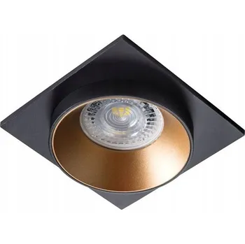 Stropní zapuštěné svítidlo Kanlux 10 W GU10 9,2 cm černé