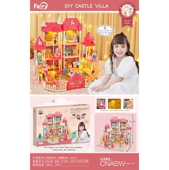 Domeček pro panenku RKToys Domeček pro panenky Dream Villa