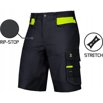 Pracovní obuv Krátké pracovní kalhoty procera BARI Black vel. 60