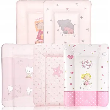 Přebalovací podložka Měkká přebalovací podložka Lorelli 53 x 71 cm růžová