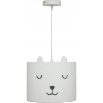 Atmosphera - Dětský lustr na lanku TOXEY 1xE27/25W/230V medvídek