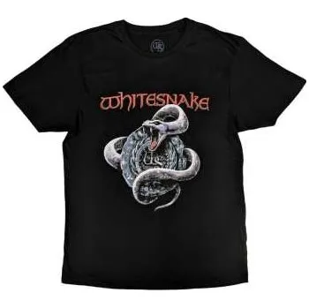 Pánské oblečení Merch Whitesnake: Whitesnake Unisex T-shirt: Silver Snake (xx-large) XXL
