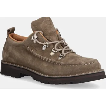 Pánské tenisky Kožené tenisky Fracap Shoes, 45, zelená, 91X