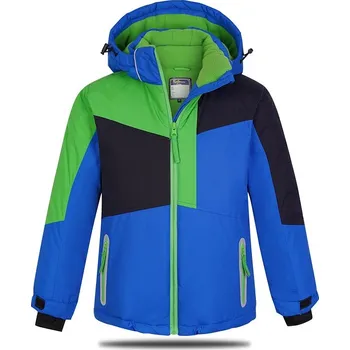 Chlapecká bunda CHLAPECKÁ ZIMNÍ BUNDA PB3888C-VELIKOSTI 98-128 Velikost: 110, Barva: Modrá