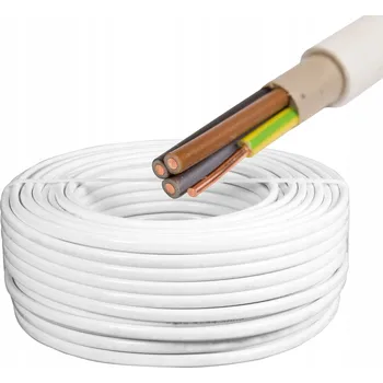 elektrický kabel Elektrický instalační kabel YDY Kulatý 4 x 2,5 Elpar, kulatý
