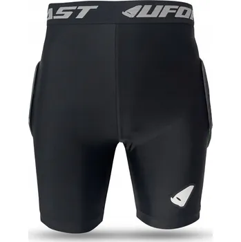 Moto bunda UFO 2024/09 UFO KRAŤASY Kalhoty s chrániči Anchorage SV6, ČERNÉ, Velikost