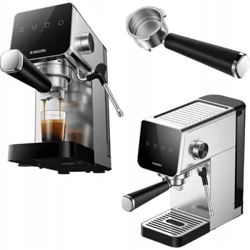 Kávovar Automatický kávovar Xiaomi Poloautomatický espressovač 1350 W stříbrný