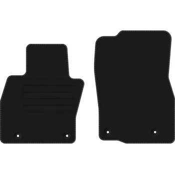 autokoberec Kobercové rohožky Edecor velurové 2 ks