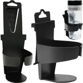 Držák do auta VELKÝ DRŽÁK DO AUTA NA LAHEV PLECHOVKU NÁPOJE DO DVEŘÍ, BOČNICE NEBO NA OPĚRKU HLAVY