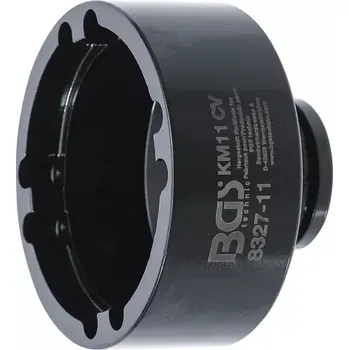 Nástrčná hlavice 3/4" na matice se zářezy KM11 BGS108327-11 (vnitřní čep) (BGS 108327-11 Nástrčná hlavice 3/4" na matice se zářezy KM11 (vnitřní čep))