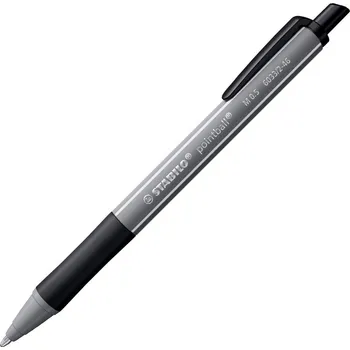 Kuličkové pero STABILO pointball colorful - černá