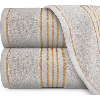 Ručník BAVLNĚNÝ RUČNÍK TIWANO 30X50 CM SVĚTLEŠEDÁ